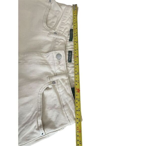 Wild Fable Women's Boyfriend Distressed Jeans Beige Medium - Picture 2 of 9